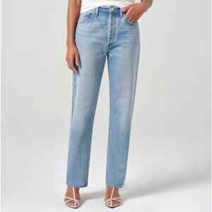 Agolde 90's Pinch Waist High Rise Straight Jean